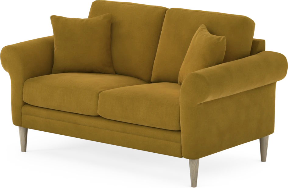 Eden - 2-sits soffa - Gul