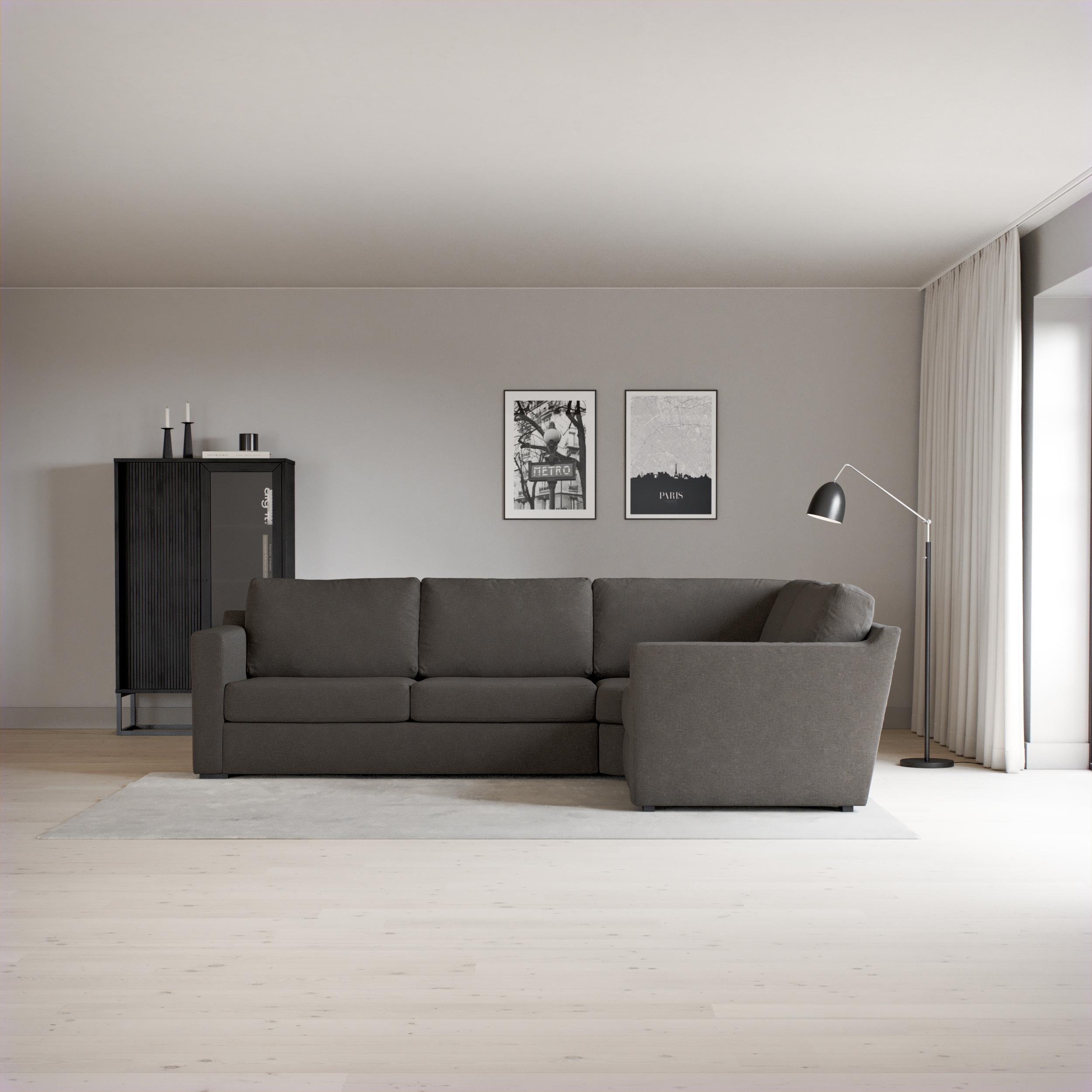 Friday - Hörnsoffa, 2,5+1,5-sits - inspiration