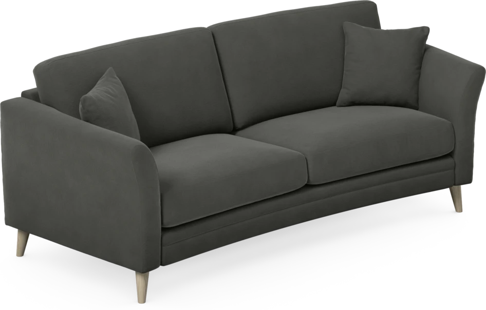 Eden - 2,5-sits soffa svängd - Grå