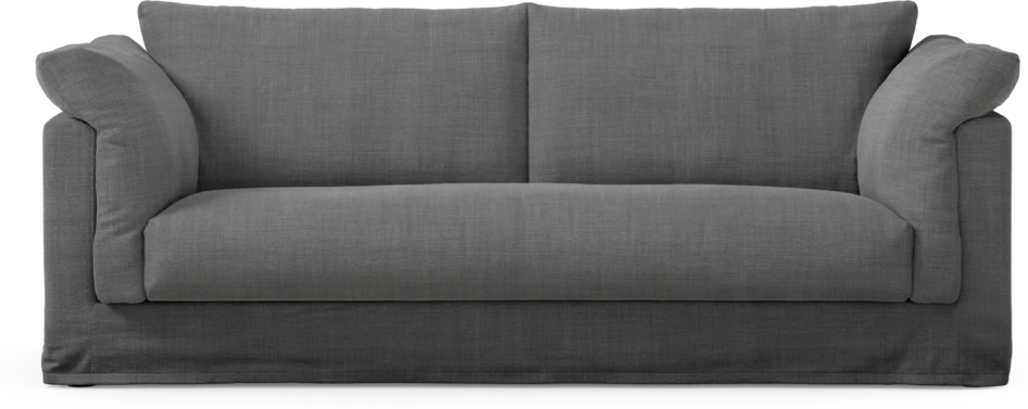 Cherrie Klädsel - Klädsel till 2,5-sits soffa, hel dyna - Grå
