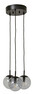 Eddie - Taklampa, H22 Ø30 cm - Svart