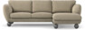Madison - 2-sits soffa med schäslong höger - Beige