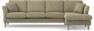 Eden - 3-sits soffa med schäslong - Beige