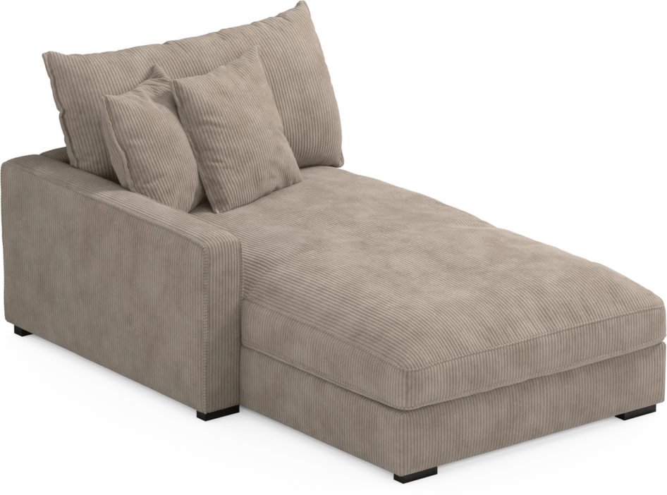 Rossi - Schäslong vänster - Beige