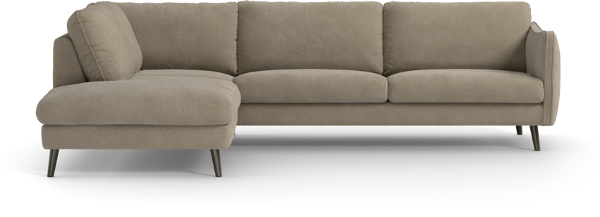 Madison - 3-sits soffa med divan vänster - Beige