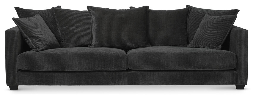 Logan - 3-sits soffa XL - Grå