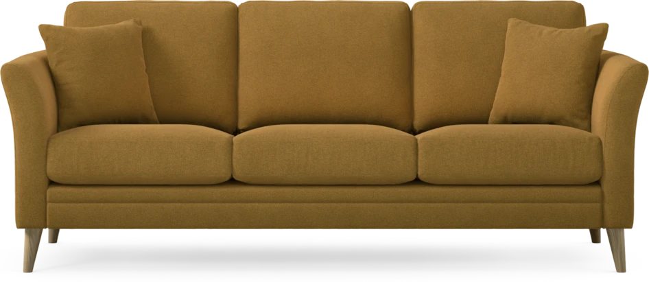 Eden - 3-sits soffa - Gul