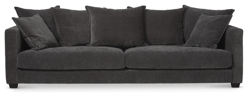 Logan - 3-sits soffa XL - Grå