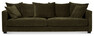 Logan - 3-sits soffa XL - Grön