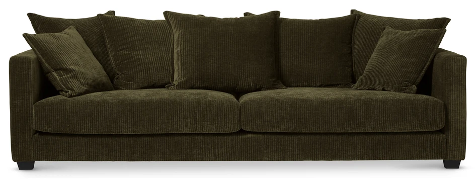 Logan - 3-sits soffa XL - Grön