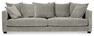Logan - 3-sits soffa XL - Grå