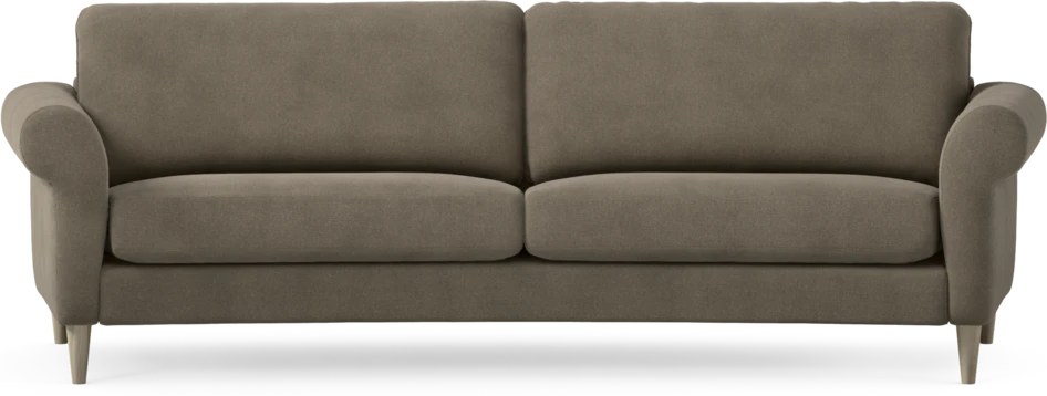 Bridge - 3-sits soffa svängd - Beige