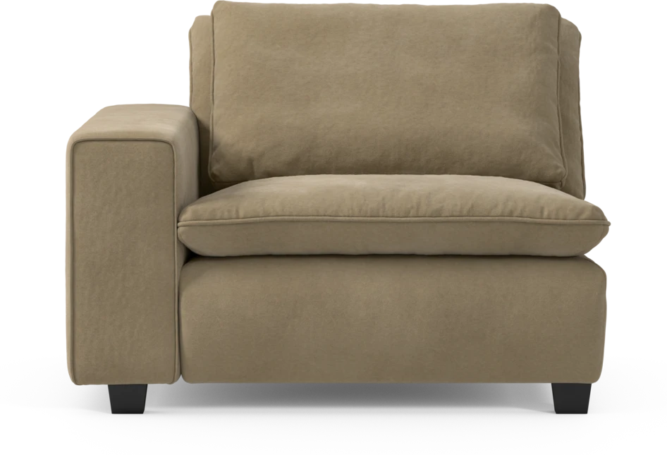 Bellora - 1-sits med armstöd vänster - Beige