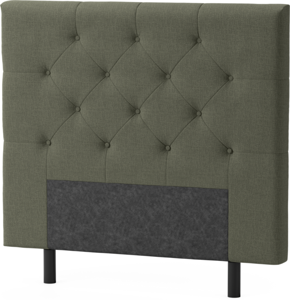 Delux Pikerad Låg - Sänggavel, 90-210 cm