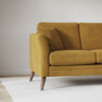 Eden - 3-sits soffa med schäslong - Gul