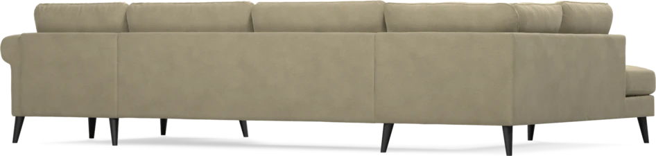 Bridge - 3-sits soffa med divan vänster och schäslong höger - Beige