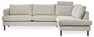 Maison - 2,5-sits soffa med divan höger - Beige