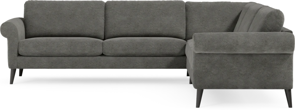 Bridge - Hörnsoffa, 3+3-sits - Grå