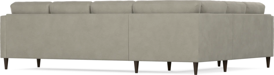 Eden - Hörnsoffa, 2+3-sits - Brun