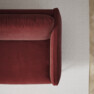Madison Lux - 3-sits soffa med divan höger - Rosa