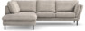 Madison Lux - 2-sits soffa med divan vänster - Beige