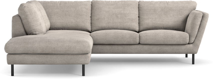 Madison Lux - 2-sits soffa med divan vänster - Beige