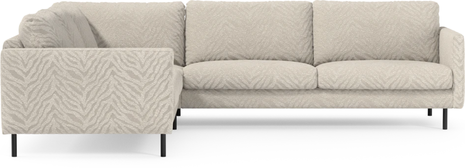 Madison Lux - Hörnsoffa 2+3-sits, hörn 1 - Vit