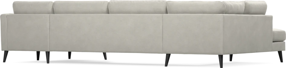 Bridge - 3-sits soffa med divan vänster och schäslong höger - Grå