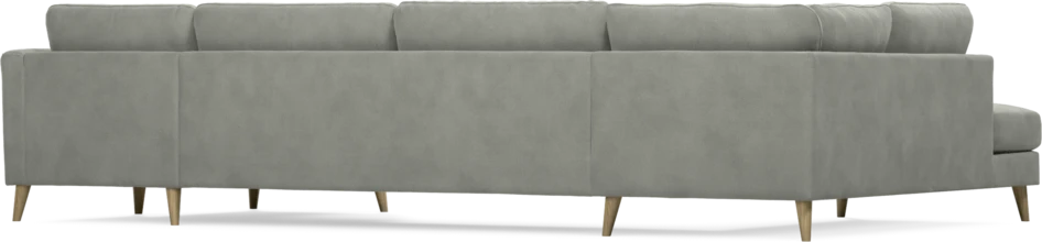 Bridge - 3-sits soffa med divan vänster och schäslong höger - Grå