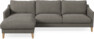 Winston - 3-sits soffa med schäslong, vändbar - Grå