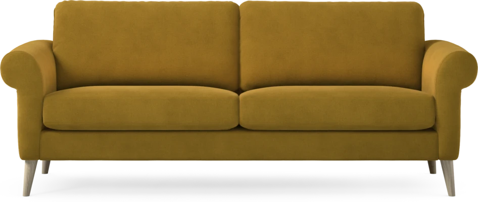 Bridge - 3-sits soffa - Gul