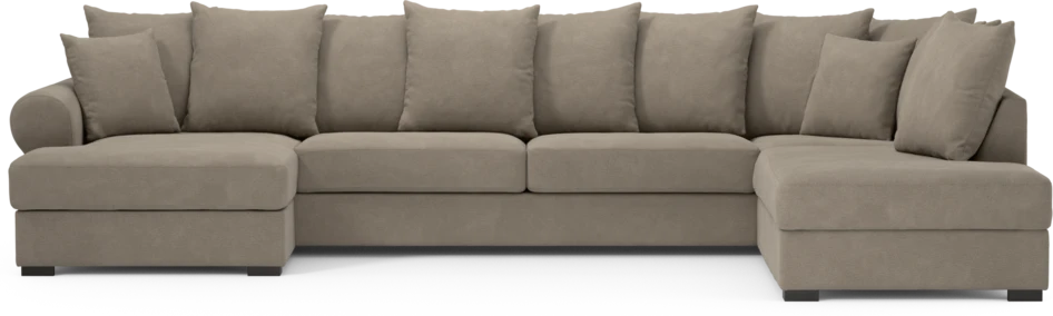 Town - 3-sits soffa med divan höger och schäslong vänster - Beige