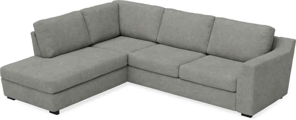 Friday - 2,5-sits soffa med divan vänster - Grå
