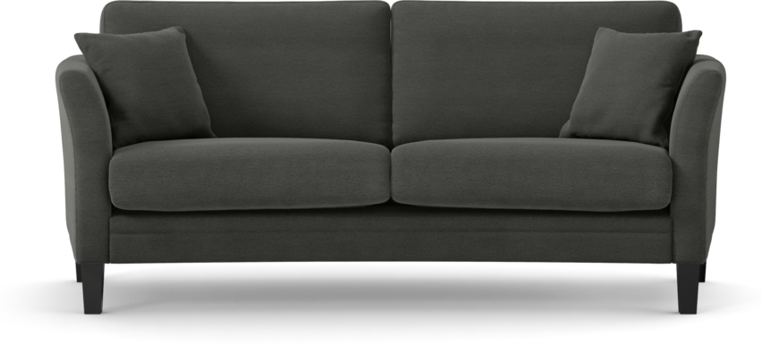Eden - 2,5-sits soffa svängd - Grå