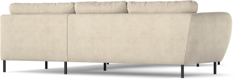 Madison Lux - Hörnsoffa med schäslong höger - Beige