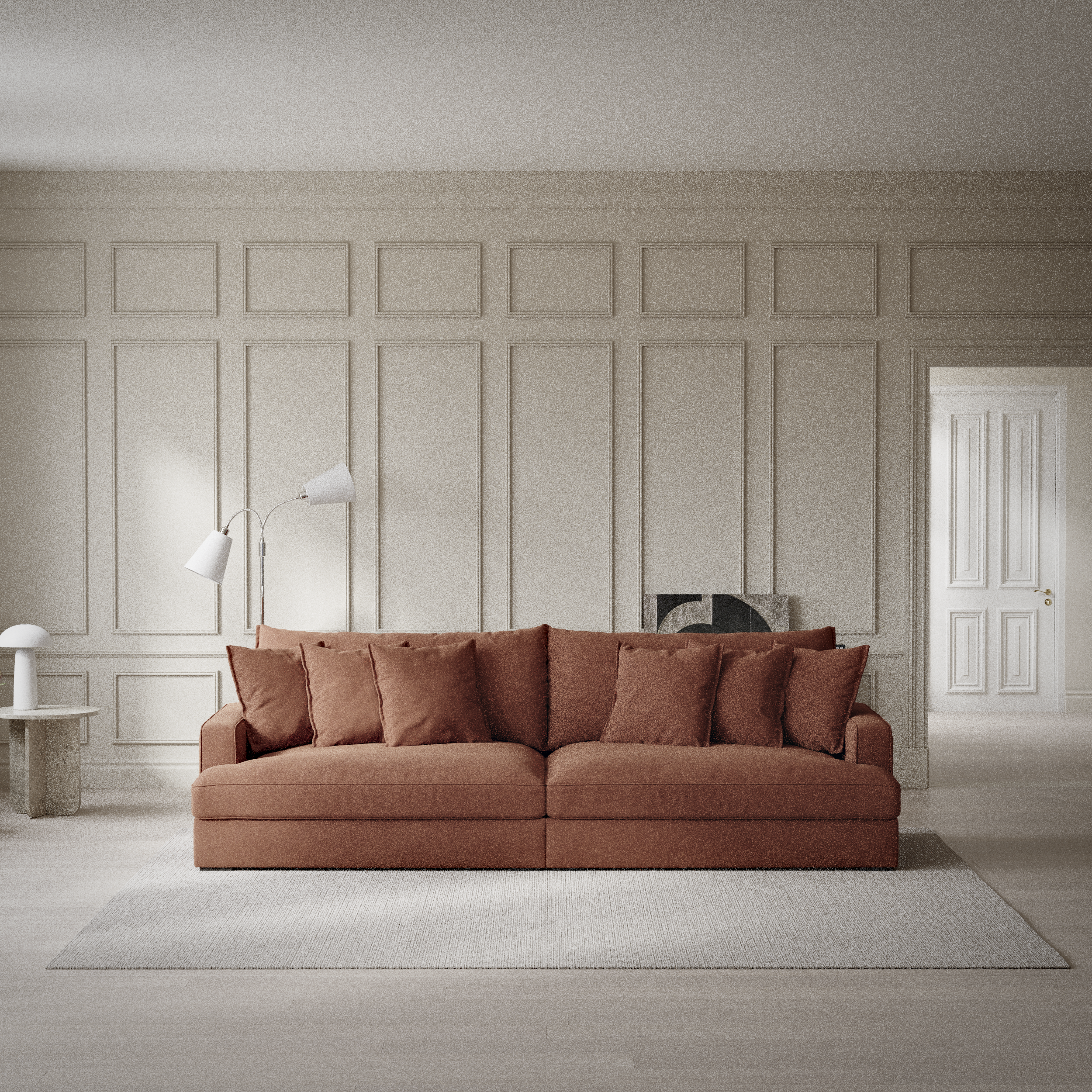 Rossi - 4-sits soffa - inspiration