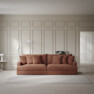 Rossi - 4-sits soffa - Orange