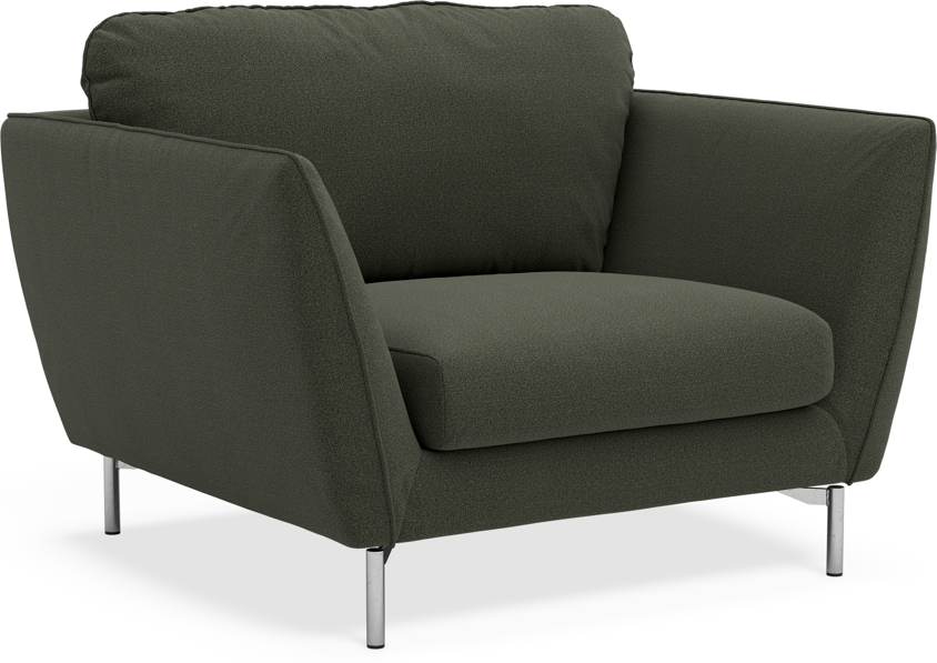Madison Lux - Fåtölj, 70 cm - Grön