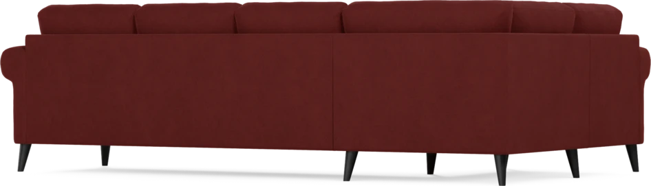 Eden - Hörnsoffa, 1+3-sits - Röd