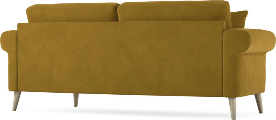 Eden - 2,5-sits soffa svängd - Gul