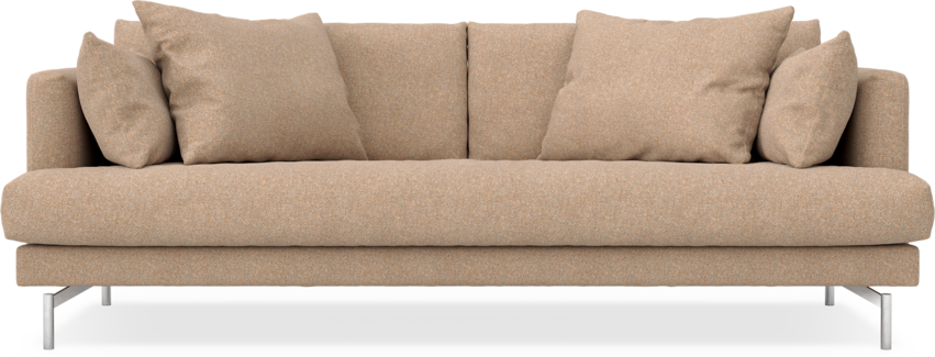 Harper - 3-sits soffa, hel dyna - Gul