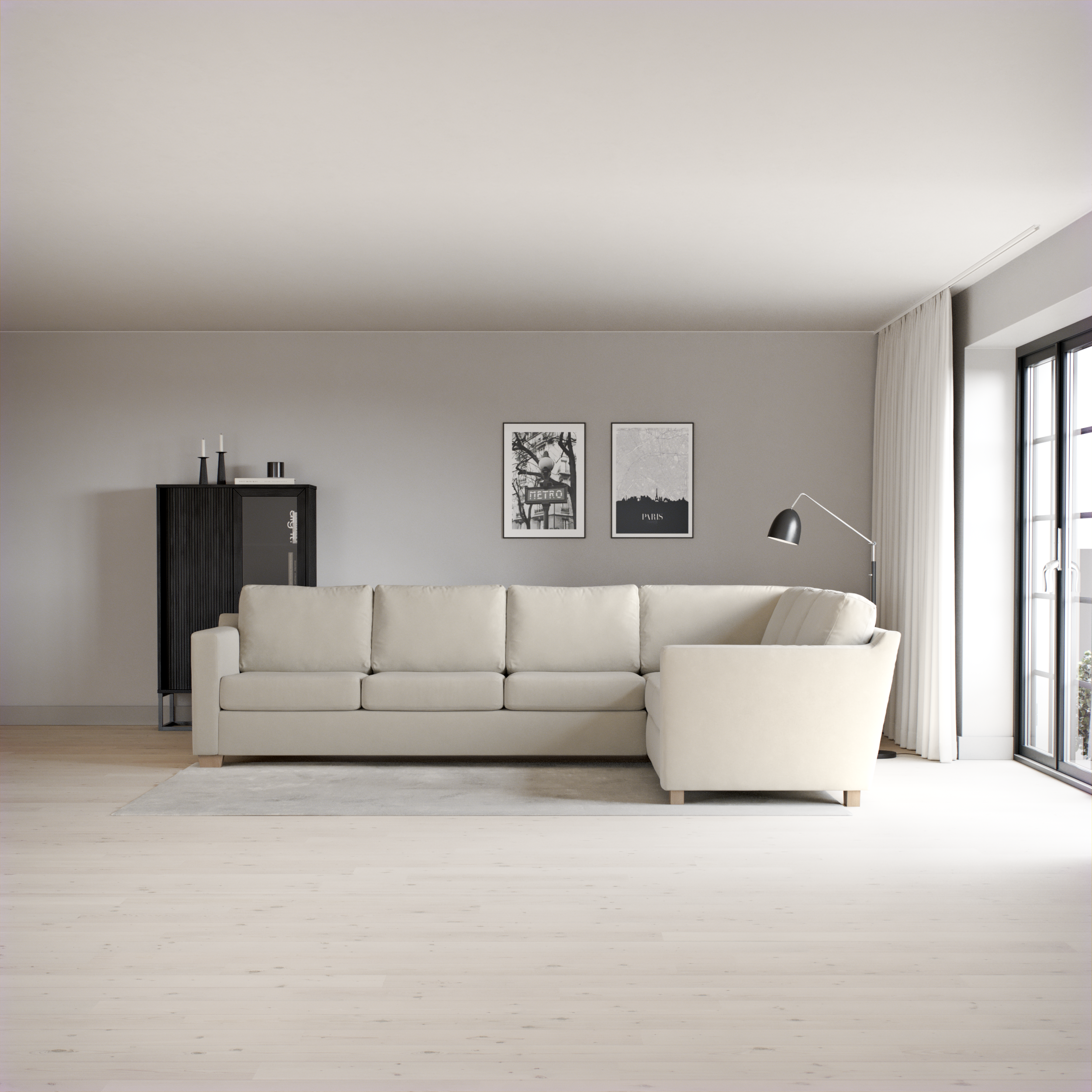 Friday - Hörnsoffa, 3+2-sits - inspiration