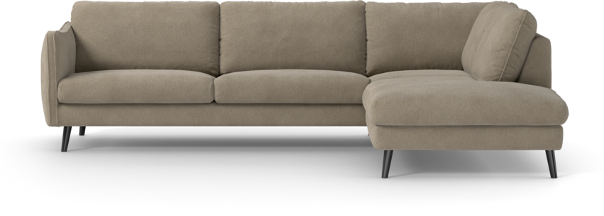 Madison Lux - 3-sits soffa med divan höger - Beige