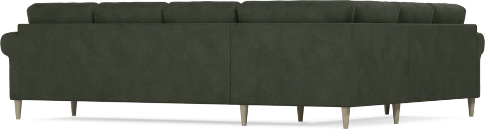 Eden - Hörnsoffa, 2+3-sits - Grön