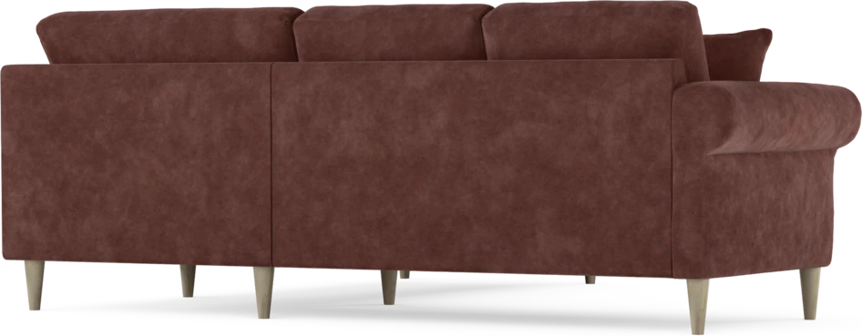 Eden - Hörnsoffa, 2+2-sits - Röd