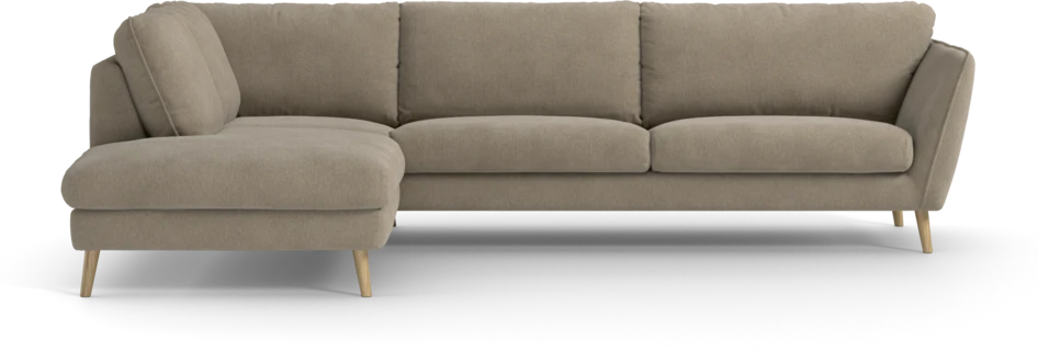 Madison - 3-sits soffa med divan vänster - Beige