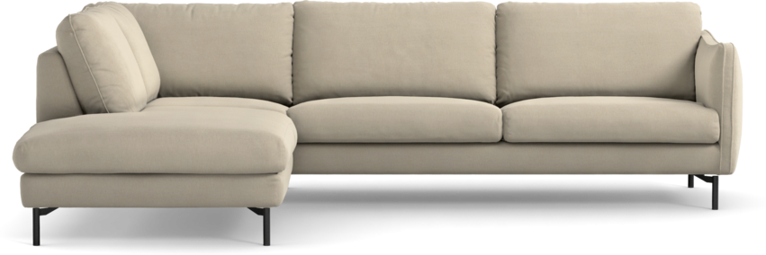 Madison - 3-sits soffa med divan vänster - Beige