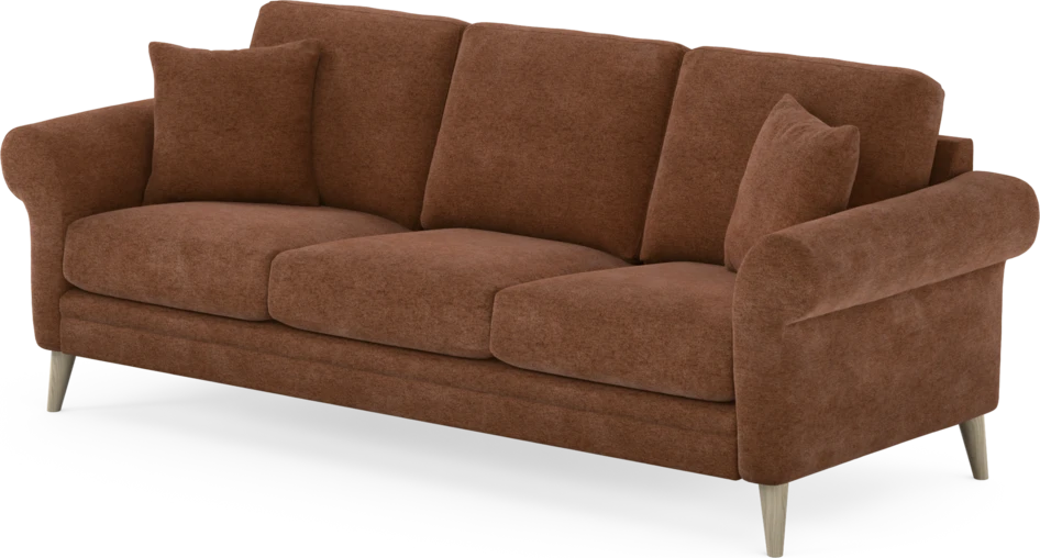 Eden - 3-sits soffa - Orange