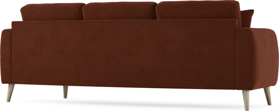 Eden - 3-sits soffa svängd - Orange