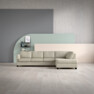 Nevada - 3-sits soffa med divan höger - Beige